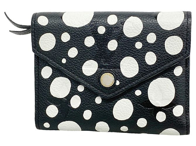 Cartera Tri-fold Louis Vuitton Negro