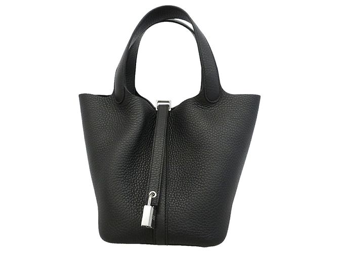 Hermès Borsa Hermes Picotin Lock PM Nero