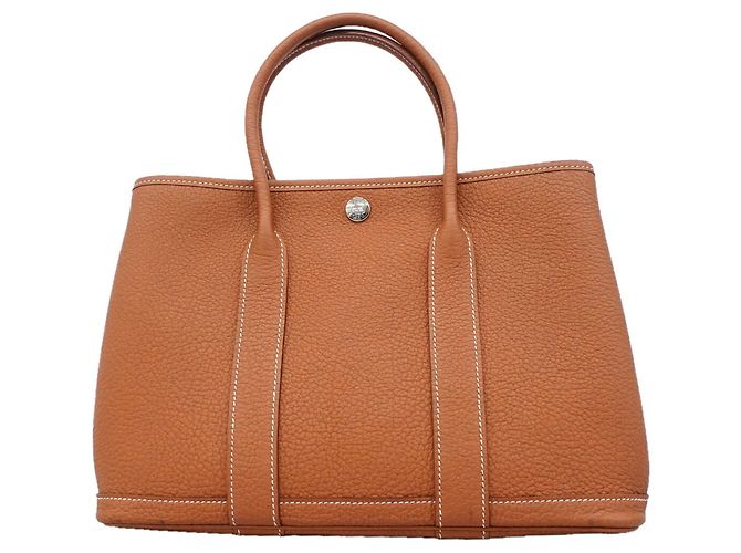 Hermès Saco Tote Hermes Garden TPM Dourado