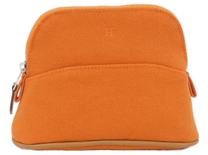 Hermès Bolide MINI Sac à main pochette Rouge Orange