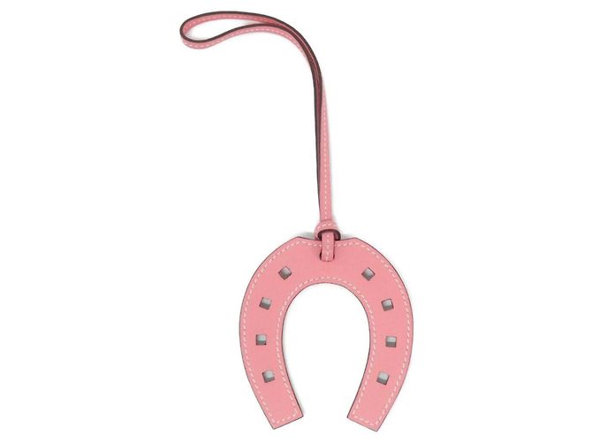 Hermès Hermes Paddock Faire à Cheval Handbag Charm Rosa