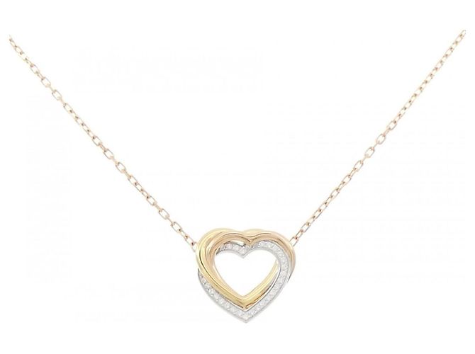 Colar Cartier Trinity Heart