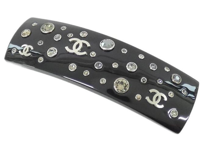 Fermi capelli Chanel Neri Nero