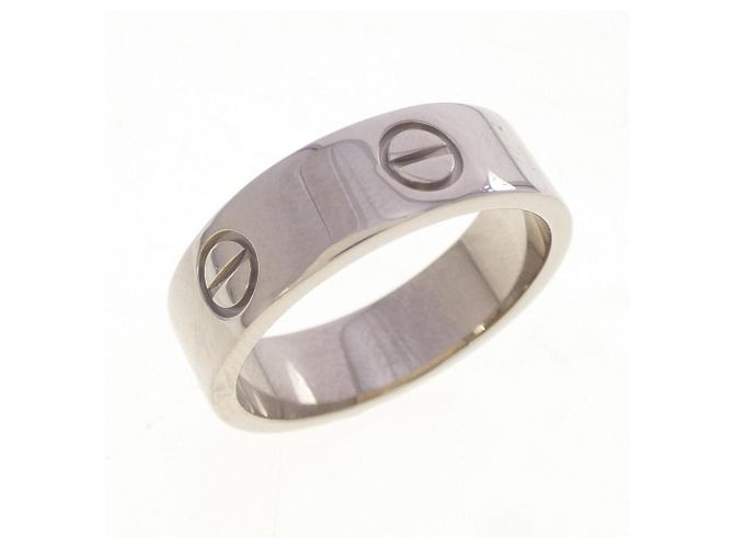 Cartier Love Ring in Weißgold