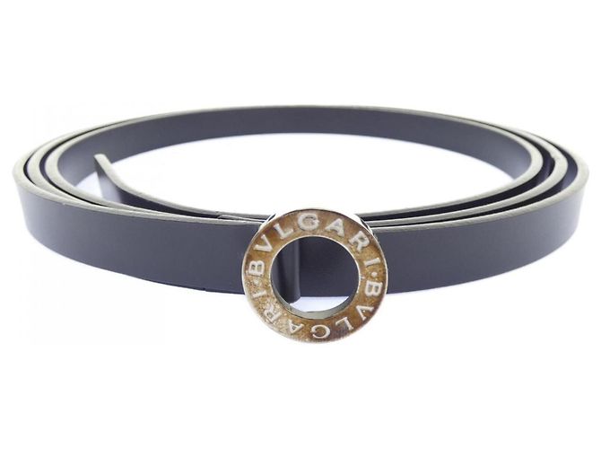 Bulgari Bvlgari Standard Black Belt