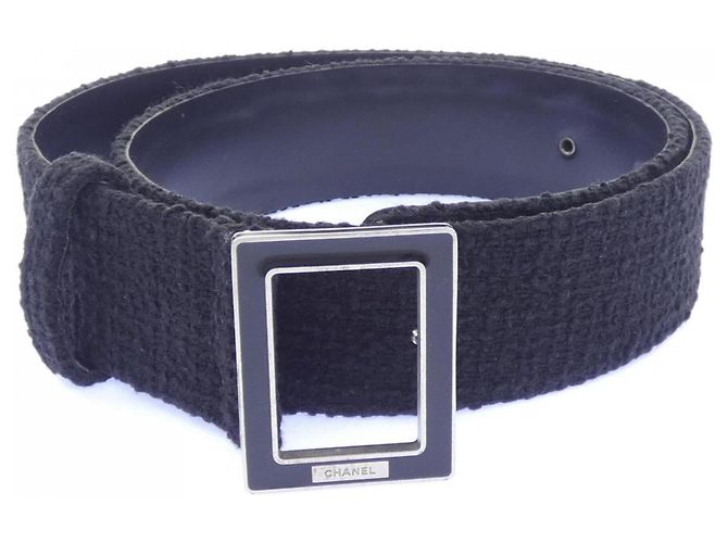 Cinturón Chanel Standard Black Negro
