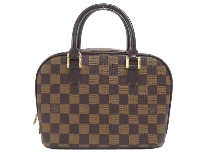 Sac à main Louis Vuitton Damier Salia Mini Damier ebène