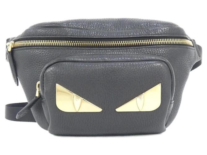 Fendi Handtasche aus schwarzem Kalbsleder