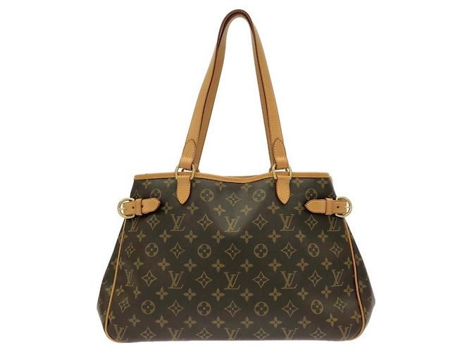 Borsa Louis Vuitton Monogram Batignolles Horizontal Marrone