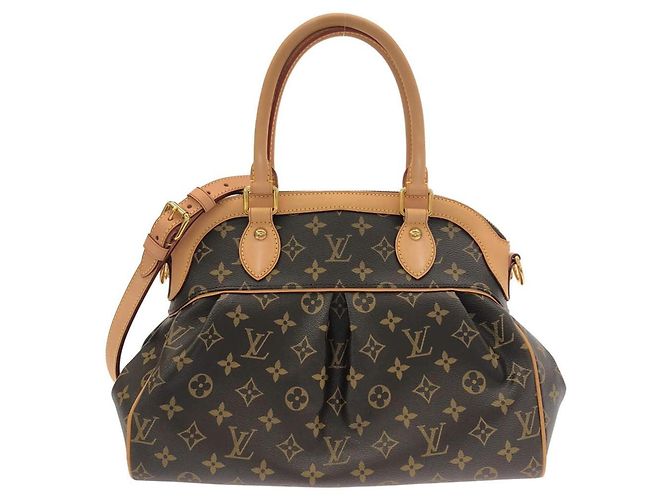 Sac à main Louis Vuitton Monogram Trevi PM Marron