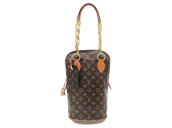 Borsa Louis Vuitton Monogram Perforated Marrone