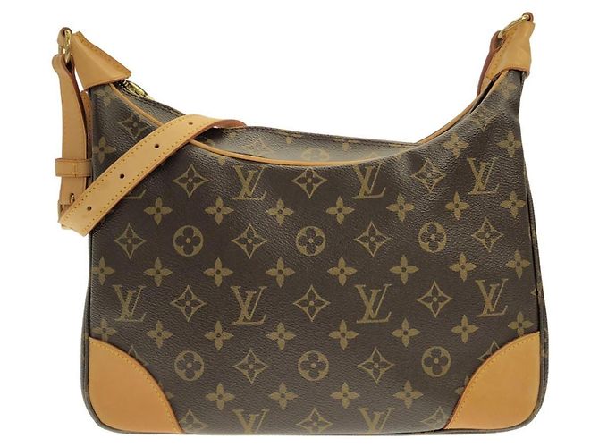 Bolsa de Ombro Louis Vuitton Monogram Boulogne Marrom