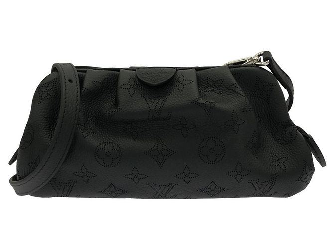 Borsa a tracolla Louis Vuitton Mahina Scala Mini Nero