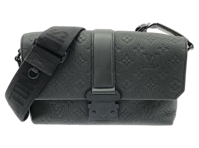 Bolso Messenger Cape Louis Vuitton Taurillon Monogram S Negro