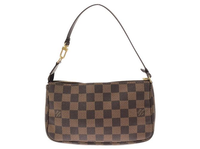 Louis Vuitton Damier Pochette Accessoires N51985 Damier ebene