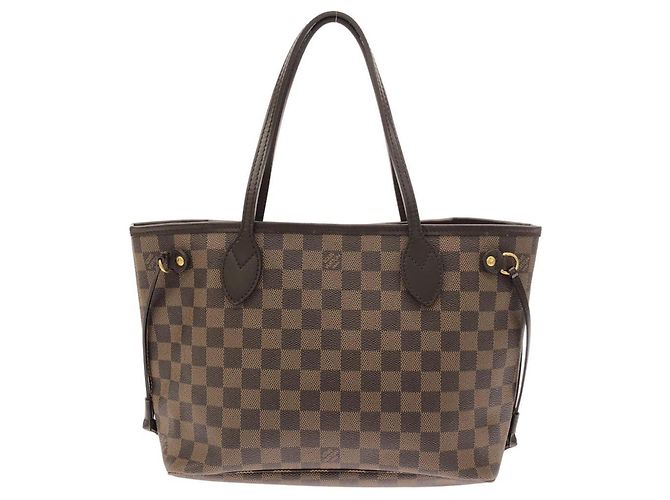 Borsa Louis Vuitton Damier Neverfull PM Damier ebene