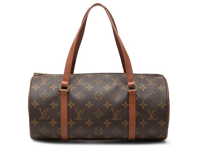 Louis Vuitton Brown Monogram Papillon 30 Marrom