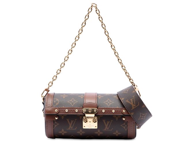 Louis Vuitton Brown Monogram Papillon Trunk Marron