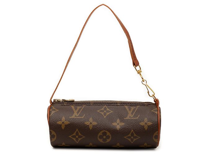 Louis Vuitton Pochette Papillon Monogram Marrón Castaño