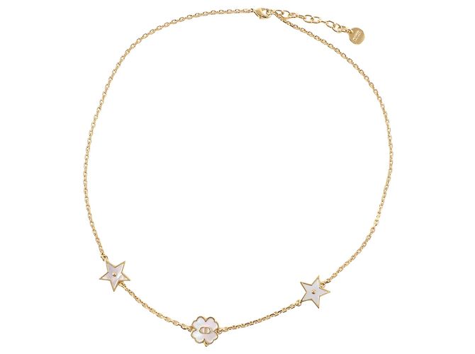Collar Destiny Dior Gold Plated CD Nácar Dorado