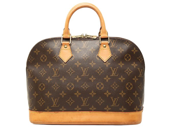 Louis Vuitton Brown Monogram Alma PM Marron