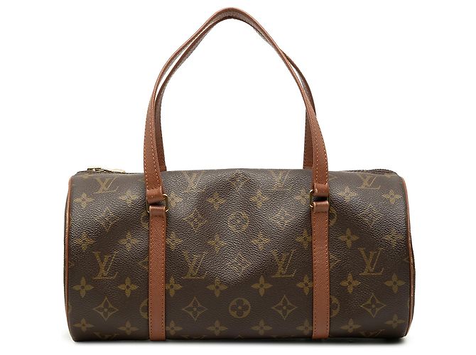 Louis Vuitton Brown Monogram Papillon 30 Marrom