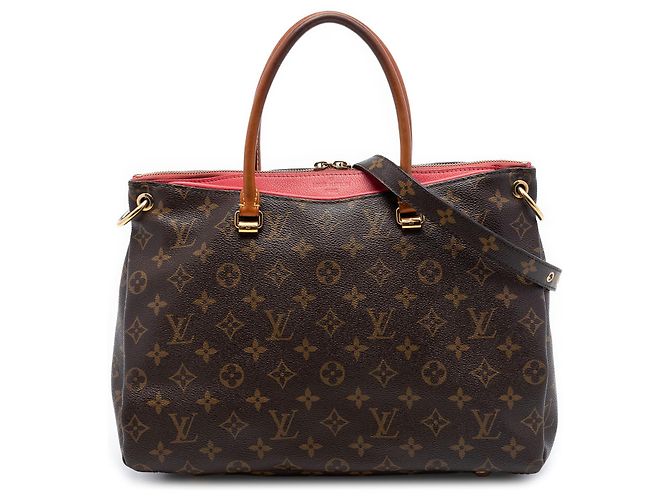 Louis Vuitton Brown Monogram Pallas MM Marrom