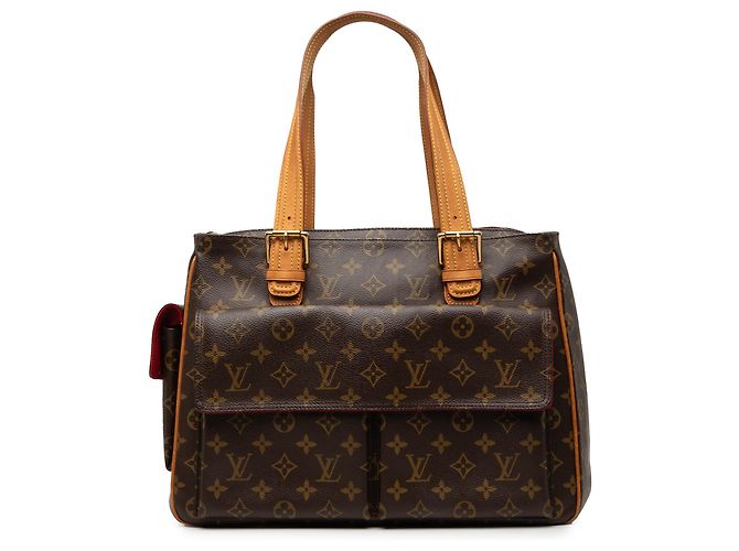 Louis Vuitton Brown Monogram Multipli Cite Marrom