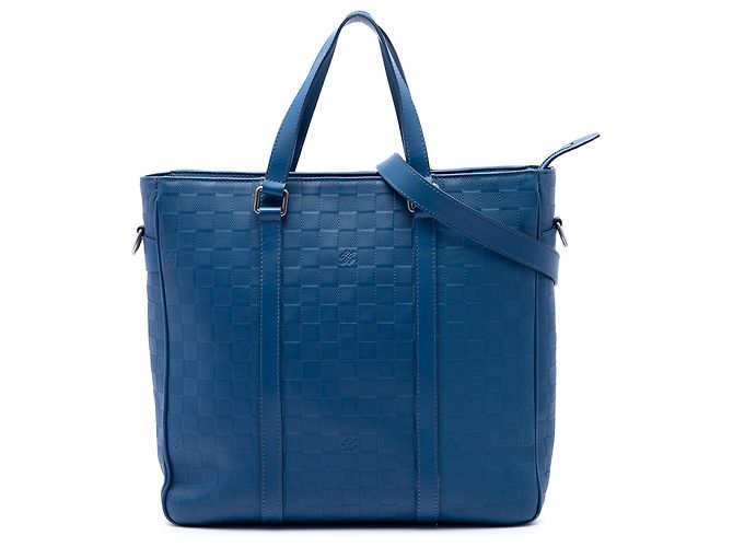 Louis Vuitton Blue Damier Infini Tadao PM Bleu