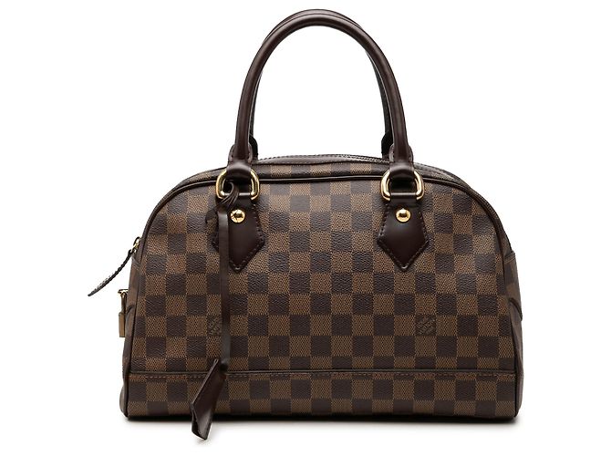 Louis Vuitton Brown Damier Ebene Duomo Marrom