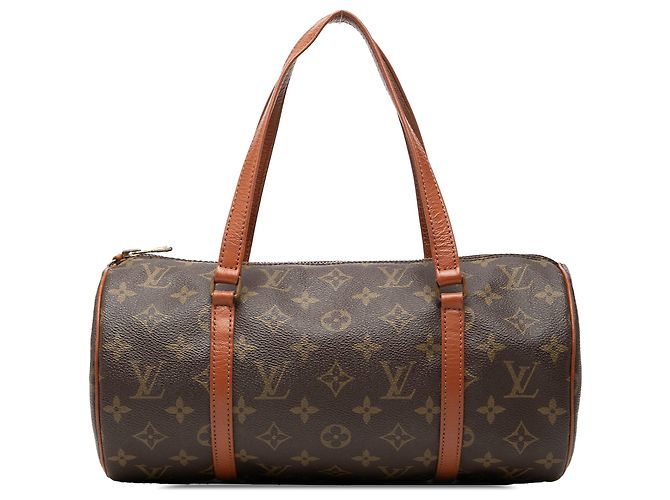 Louis Vuitton Brown Monogram Papillon 30 Marrom