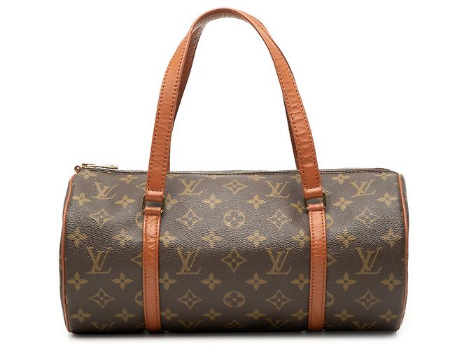 Louis Vuitton Brown Monogram Papillon 30 Marrom