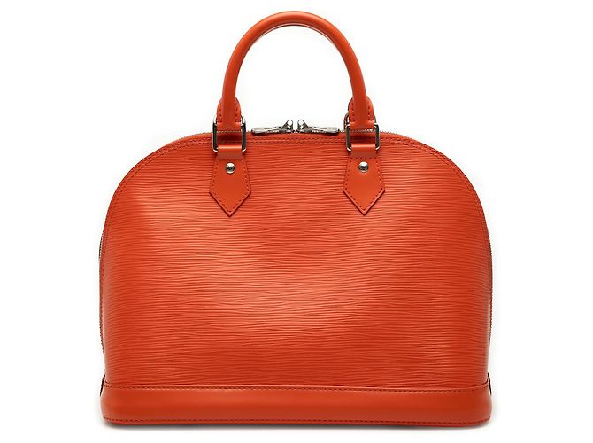 Louis Vuitton Orange Epi Alma PM
