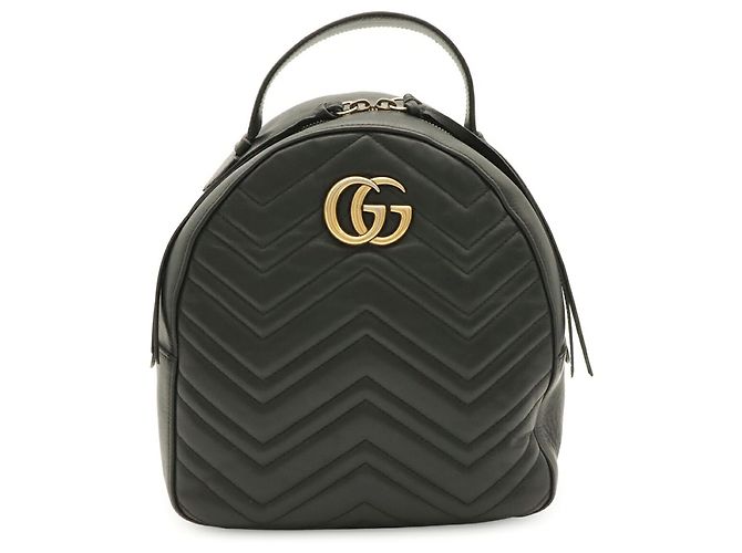 GUCCI GG Marmont Backpack Black