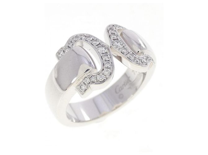 Cartier 2C Ring aus 18K Weißgold