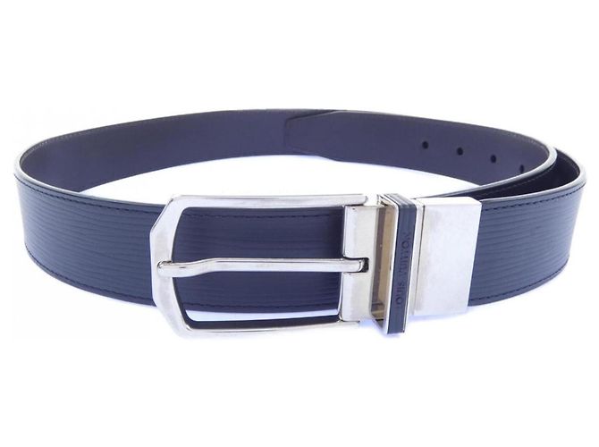 Louis Vuitton Ceinture Slender Reversible Belt Brown Black
