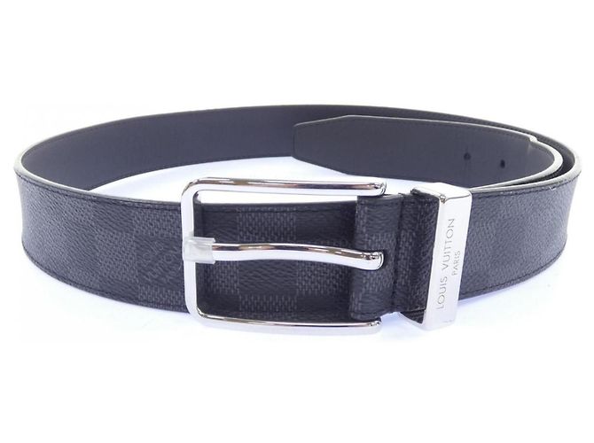 Louis Vuitton Pont Neuf 35mm M8200 Gürtel Braun Schwarz