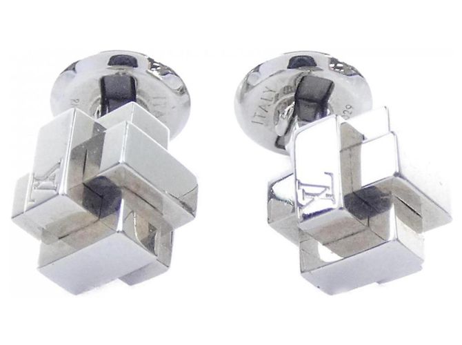 Gemelli Louis Vuitton Silver Argento