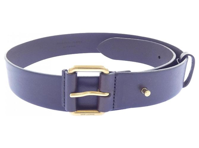 Cinturón Saint Laurent EGO800584 Castaño