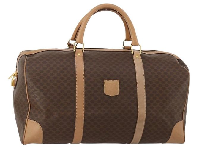 Céline Celine Vintage Canvas Medium Marron