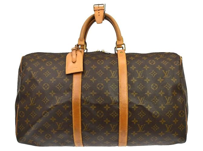 Louis Vuitton Keepall Bandoulière Monogram 50 Marron