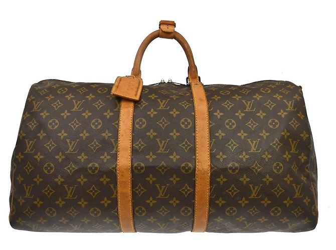 Louis Vuitton Keepall Bandoulière Monogram 55 Marron
