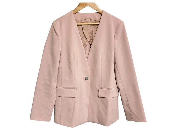Autre Marque ANAYI OX Stretch No Collar Jacket Pink