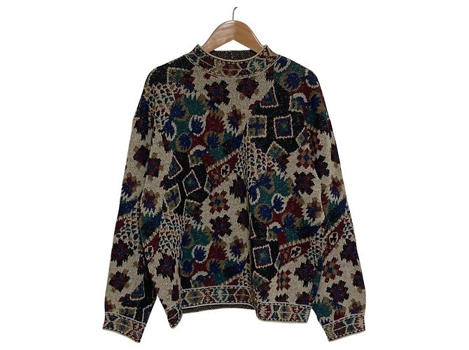 Autre Marque Missoni Wollpullover mit Rollkragen Mehrfarben