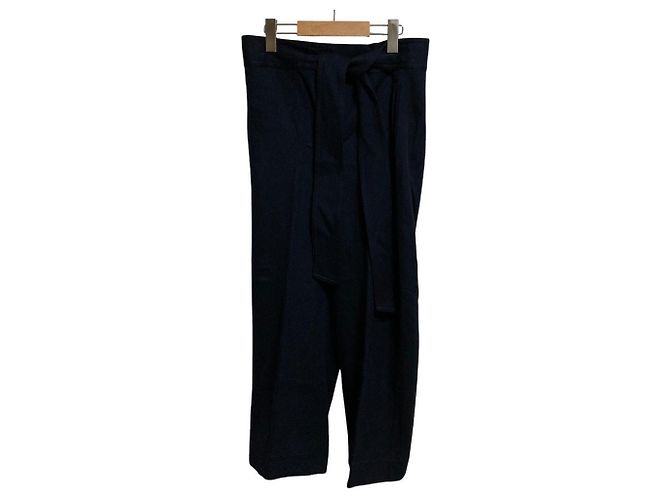 Autre Marque Pantalon en gaze de laine Drawer Noir