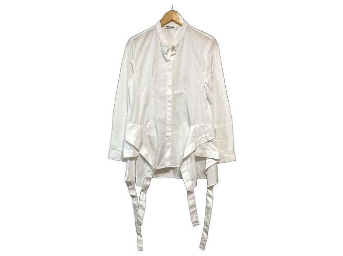 Camisa de popelina de algodón con paneles Jil Sander
Camisa de algodón Blanco