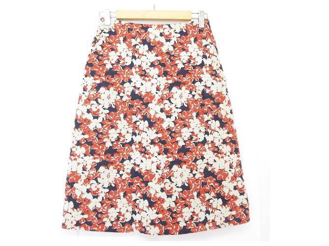 Autre Marque marimekko JUHANALA Blumen-Jacquard-Rock Orange