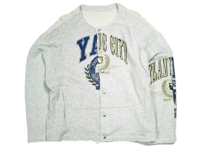 Autre Marque CHANGES REMAKE SWEAT SNAP CARDIGAN Cárdigan de algodón Castaño