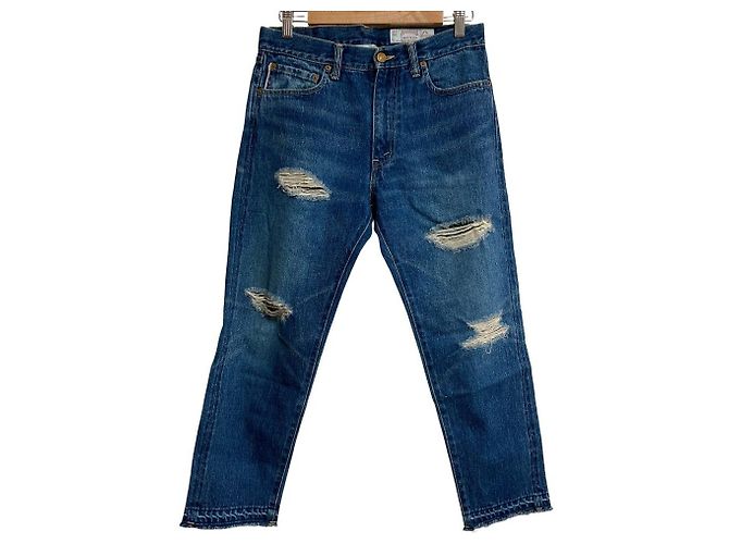 Autre Marque Pantalones de denim AMERICANA Azul