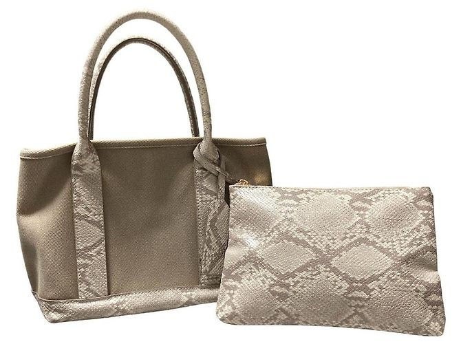 Autre Marque Saco Tote 2 vias Le Talon Bege